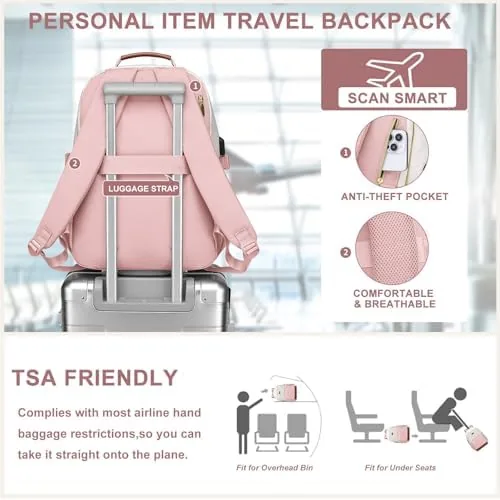 The Focdod Laptop Backpack for Women Bookbag: 17 inch Work Backpacks compared in context