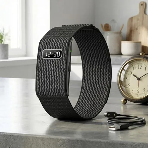 Close look at the Innovative Design Smart Bracelet with Tiny LED Screen, 50+ Days build quality