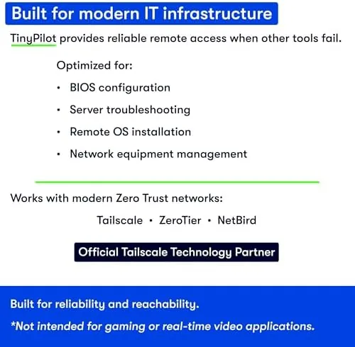 Close look at the Secure KVM Over IP + Console Server for Remote Server build quality