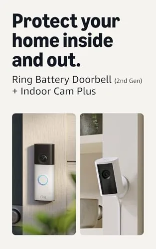 Ring Battery Doorbell (newest model), Speckled White with Indoor Cam Plus, White Review: Tested and Rated