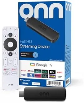 Overview of the Full HD Streaming Device, Google TV - Fast Streaming, 8GB