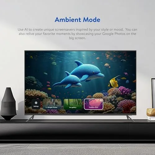 Detail shot of the Full HD Streaming Device, Google TV - Fast Streaming, 8GB features