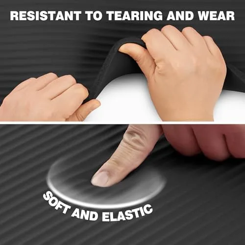 Another view of the KEEP Extra Thick NBR Yoga Mat for Women & Men