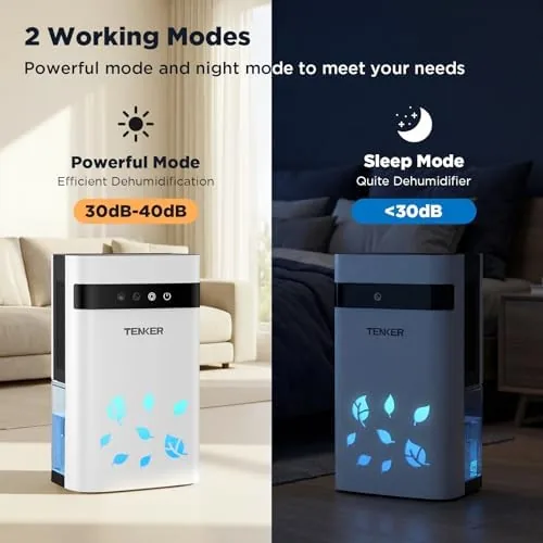 Another view of the Dehumidifier for Home, 77oz Water Tank (1000 sq.ft) Dehumidifiers, Quiet