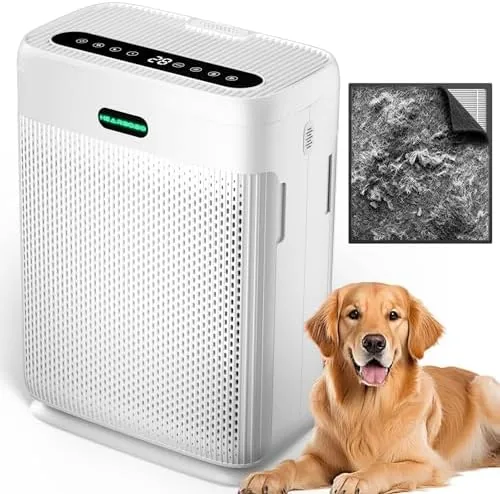 Air Purifiers for Home Large Room Up to 3000 sq ft, H13 HEPA Filter Review: Tested and Rated