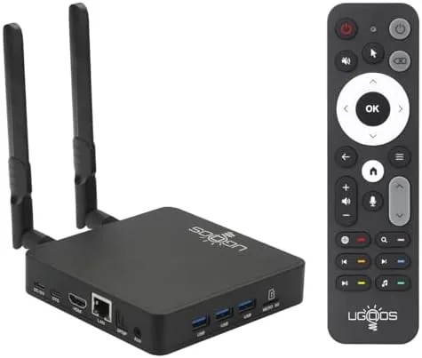 Overview of the Ugoos AM9 PRO TV Box Android 14.0 Amlogic S905X5-J 4GB