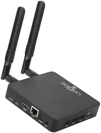 Close look at the Ugoos AM9 PRO TV Box Android 14.0 Amlogic S905X5-J 4GB build quality