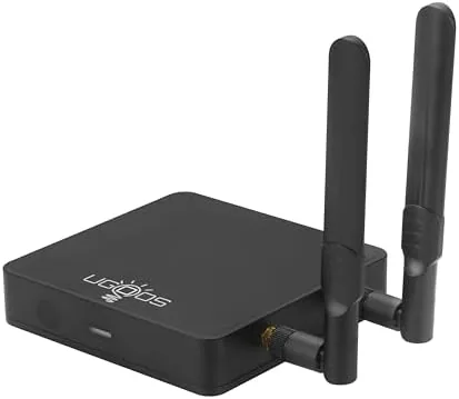 Another view of the Ugoos AM9 PRO TV Box Android 14.0 Amlogic S905X5-J 4GB