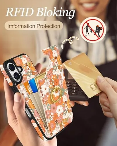 The Petitian for iPhone 17 Case with Wallet - Women Girls in real use