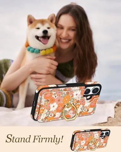 Another view of the Petitian for iPhone 17 Case with Wallet - Women Girls
