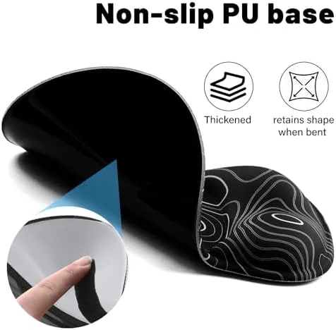 Another view of the Ergonomic Mouse Pad with Wrist Rest - Gel Wrist Support