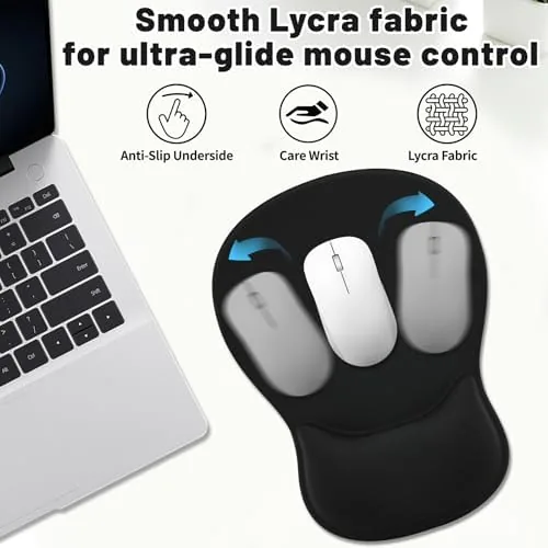 Close look at the Ergonomic Mouse Pad with Wrist Rest - Gel Wrist Support build quality