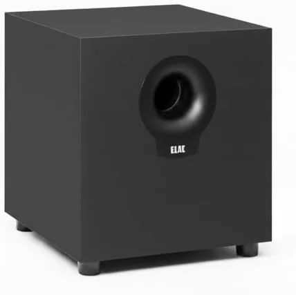 ELAC Debut 2.0 DS102.2 200 Watt Powered Subwoofer (Matte Black) Review: Tested and Rated