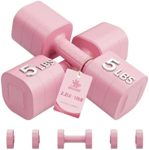 Ragebby Adjustable Dumbbell Set of 2, Weights for Men and Women at Home | Review: Tested and Rated