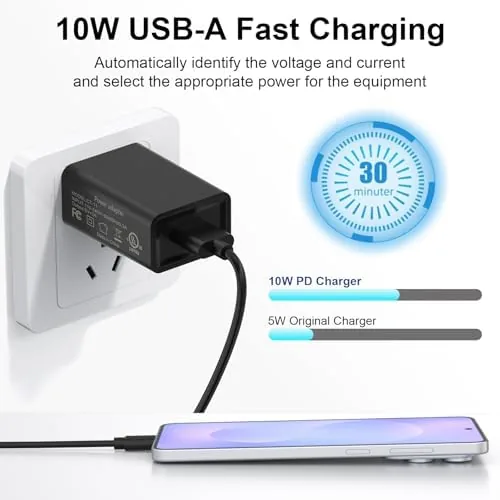 Another view of the Wall Charger Power Adapter for Roku Streaming Stick, Express Plus/4k+