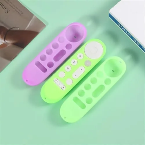 The [2 Pack] Silicone Cover Case for Google TV Streamer 4K in real use