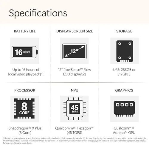 Close up of the Surface Pro kickstand and the Platinum magnesium body