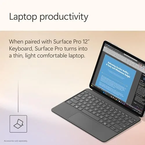 The Surface Pro in use for video editing with an external timeline