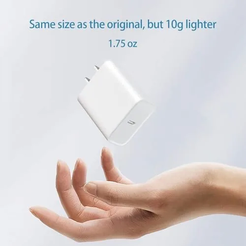 Another view of the Phone Charger Fast Charging,4 Pack 20W Portable Charger with 6FT