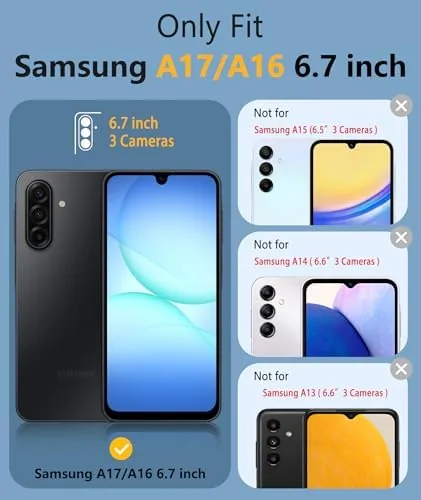 Close look at the FNTCASE for Galaxy A17/A16 5G Phone Case: Fit for MagSafe build quality