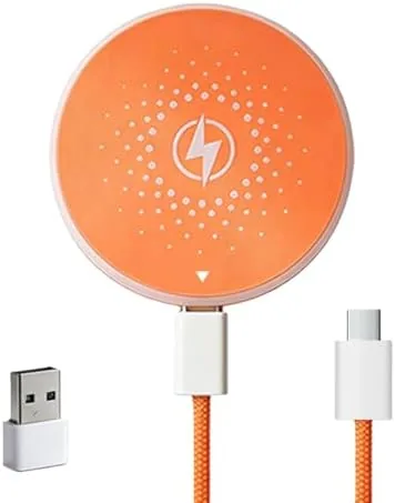 Ultra-Thin Orange Wireless Charger Review: Pocket-Sized Power