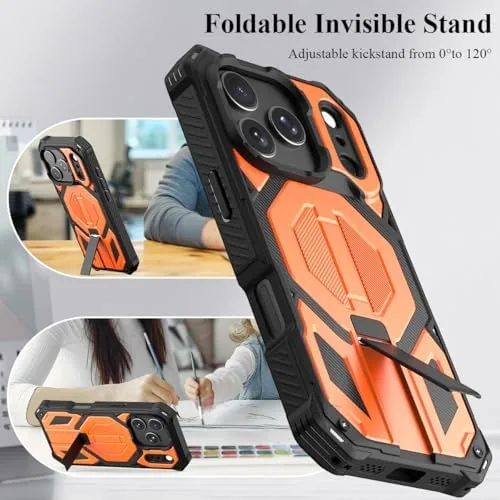 The Nvollnoe Compatible with iPhone 17 Pro Case with with Screen in real use