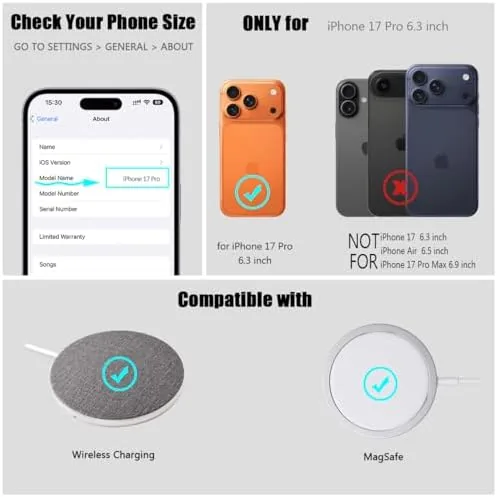 Testing the Nvollnoe Compatible with iPhone 17 Pro Case with with Screen over two weeks