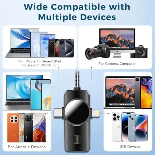 Testing the Mini Microphone for iPhone Android, 3 Wireless Lavalier Microphones | over two weeks