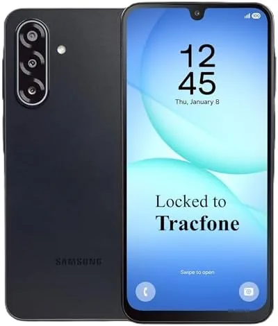 Overview of the Tracfone Samsung Galaxy A17 5G, 128GB, 50MP Camera (Locked to