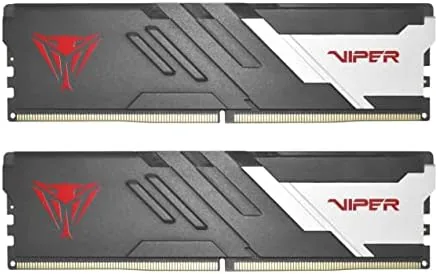 Patriot Viper Venom DDR5 memory kit with two 8GB modules in the packaging