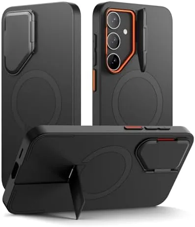 SURITCH for Samsung Galaxy S24 Phone Case, Magnetic Protective Cover with Camera Cover & Review: Tested and Rated