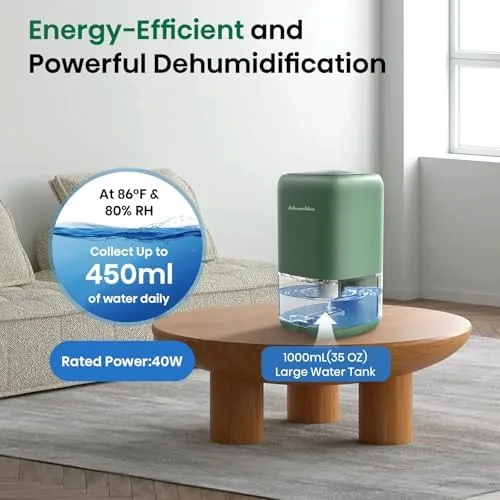 Close look at the Dehumidifier,35 OZ Small Dehumidifiers for Room for Home,Moisture Absorbers | build quality