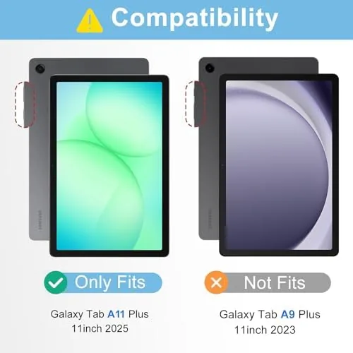 Close look at the CoBak Case for Samsung Galaxy Tab A11+ Plus 11" 2025 build quality