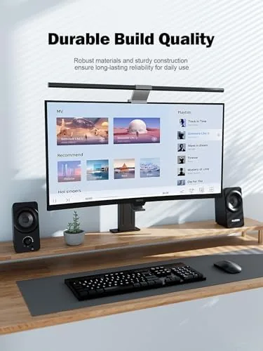 Detail shot of the Bluedee Computer Speakers for Desktop PC, Dual Driver PC Speakers features