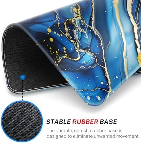 The MROCO 3-Pack Mouse Pads, 30% Larger Surface, 8.5 x 11 in real use