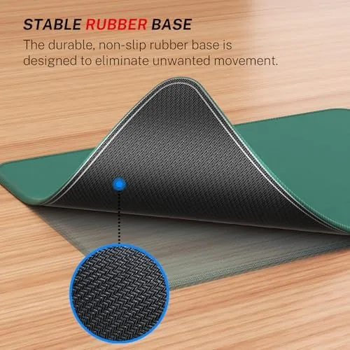 The MROCO 3-Pack Mouse Pads, 30% Larger Surface, 8.5 x 11 in real use