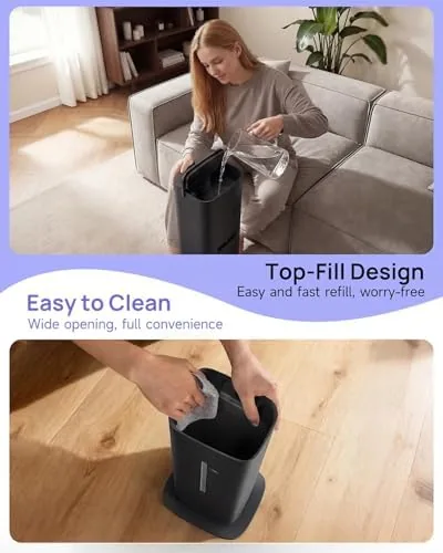 The Humidifier Large Room, 2.1Gal/8L Cool Mist Humidifiers for Bedroom 500 compared in context