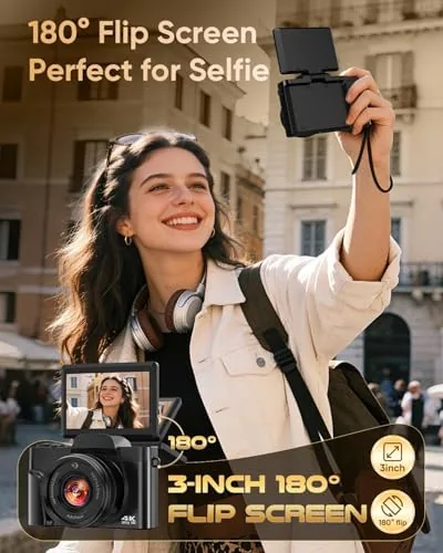 Close up of the camera grip, shutter, and mode dial showing the simple control layout