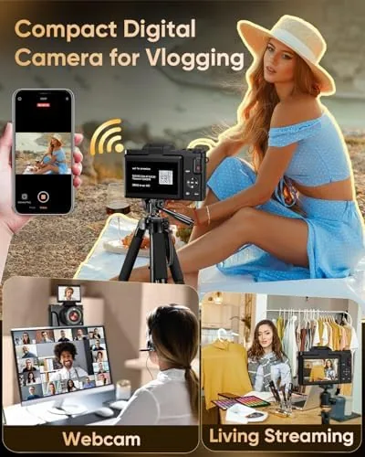 The camera packed in a travel bag with the spare battery and 32GB card beside it