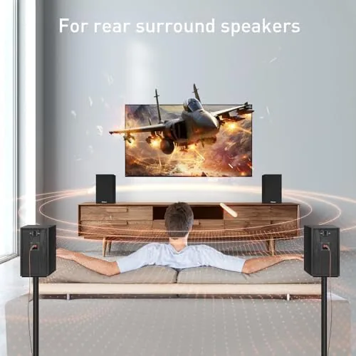 Testing the Elimavi Passive Bookshelf Speakers, Requires a Receiver or Amplifier, Black over two weeks