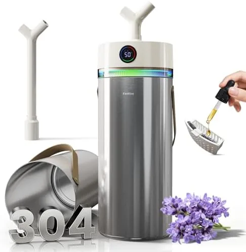 Feekaa Stainless Steel Humidifier, 8L/2.1Gal Cool Mist Humidifiers for Bedroom, Easy to Clean Humidifier Review: Tested and Rated