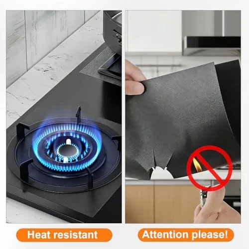 The Stove Burner Covers 10 Pack, 10.6x10.6 Inch Gas Stove Top compared in context