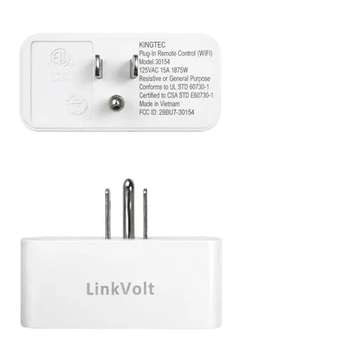 Overview of the LINKVOLT Smart WiFi Plug Compatible with Alexa and Google Home