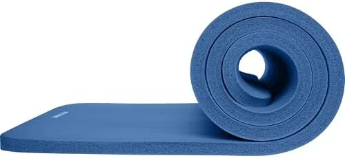 The Retrospec Solana Yoga Mat 1" Thick w/Nylon Strap for Men in real use