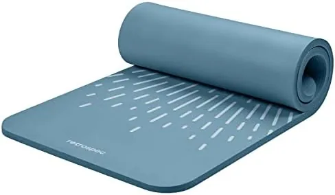 The Retrospec Solana Yoga Mat 1" Thick w/Nylon Strap for Men compared in context