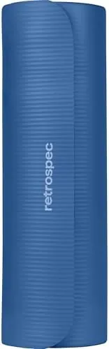 Close look at the Retrospec Solana Yoga Mat Thick 1/2in Non-Slip Workout Mat with build quality