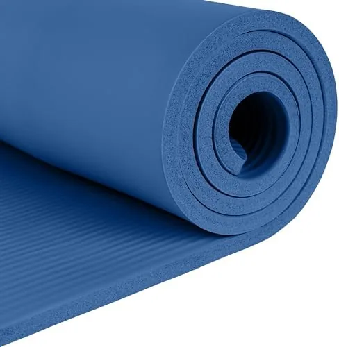 The Retrospec Solana Yoga Mat Thick 1/2in Non-Slip Workout Mat with compared in context