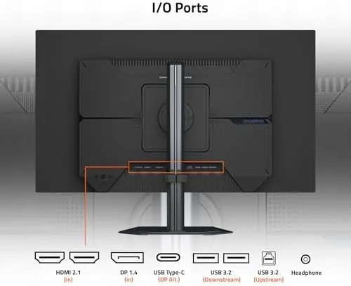 Another view of the GIGABYTE - MO27Q28GR - 27" W-OLED Gaming Monitor - QHD