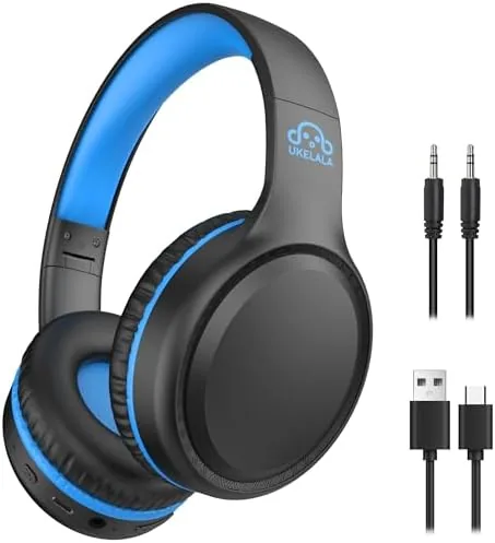 Overview of the UKELALA U2B ANC Wired & Wireless Bluetooth 6.0 Headphones Foldable