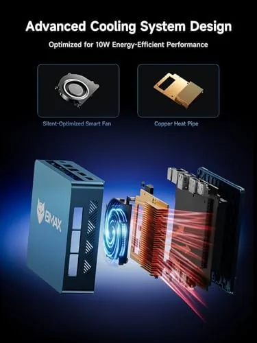 The Bmax Mini PC B1 Plus, Intel Celeron J3355 (Up to compared in context